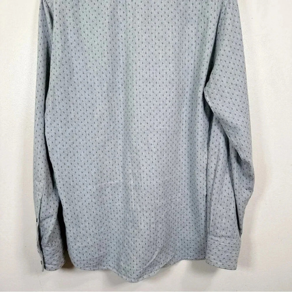 Hugo Boss Mens Size Medium Cotton  Relegant Button Print Over Shirt - Picture 14 of 15